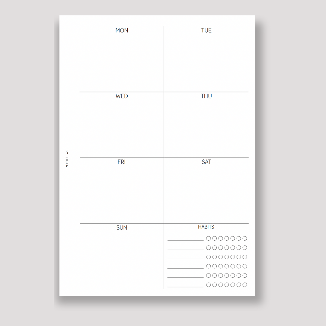 WEEKLY GRID