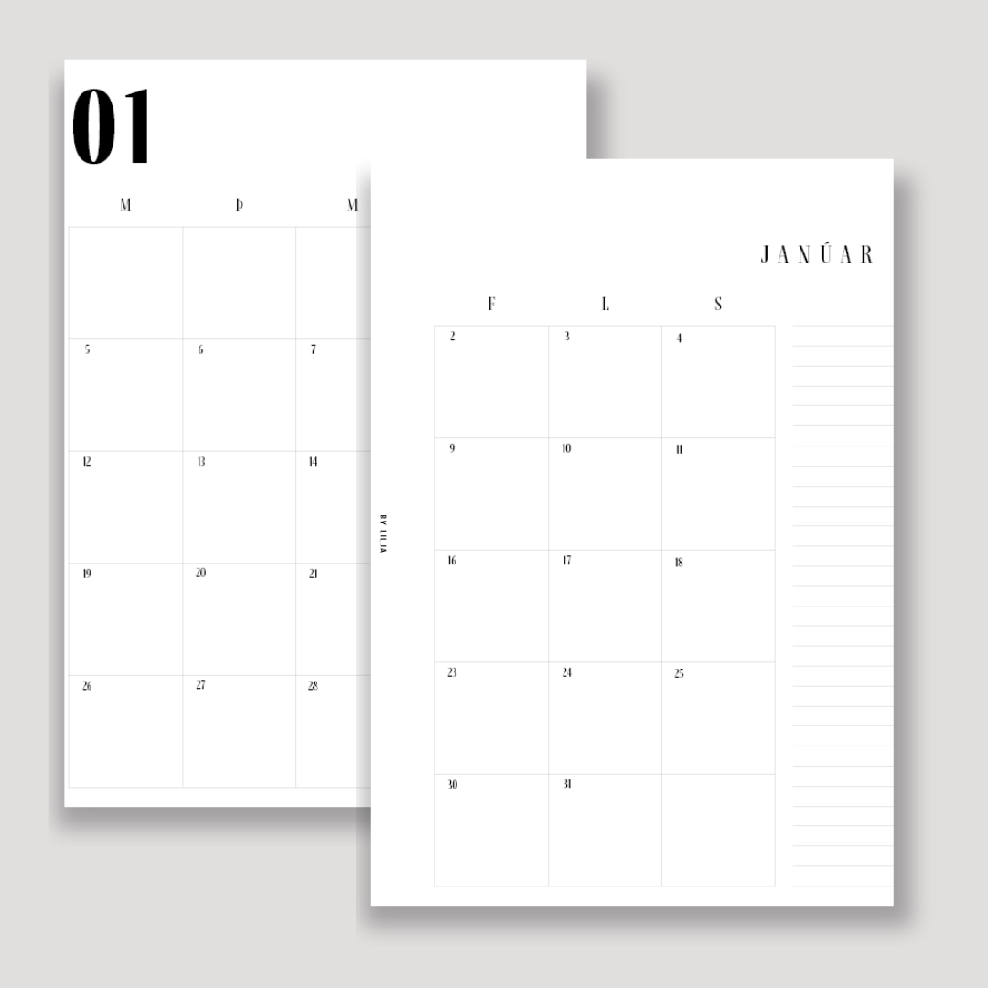 2026 - 2027 | Mánuður á opnu