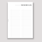 MEMORY LOG