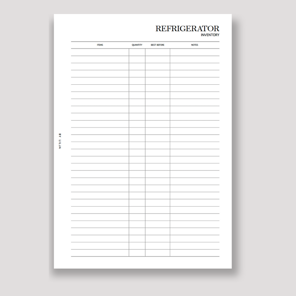 Kitchen Inventory bundle