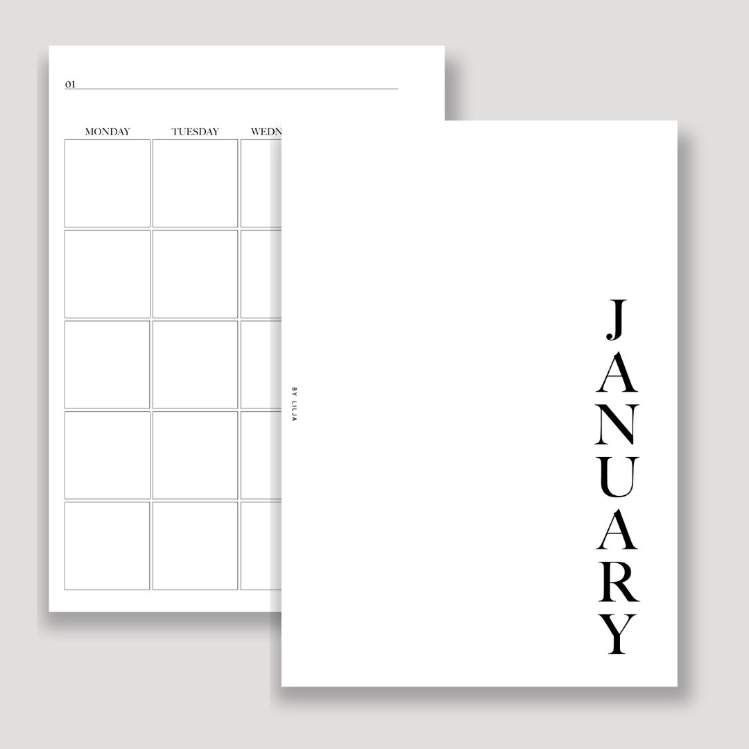 UNDATED MONTHLY