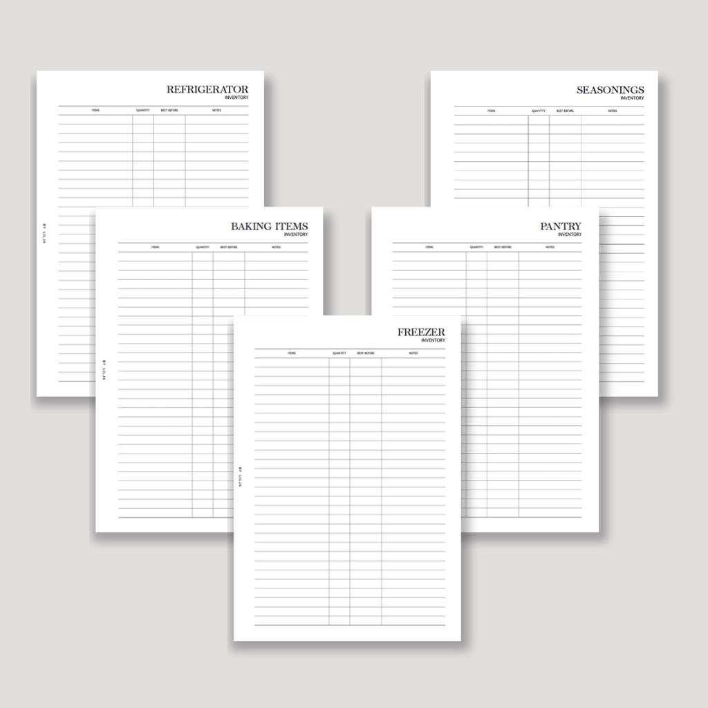 Kitchen Inventory bundle