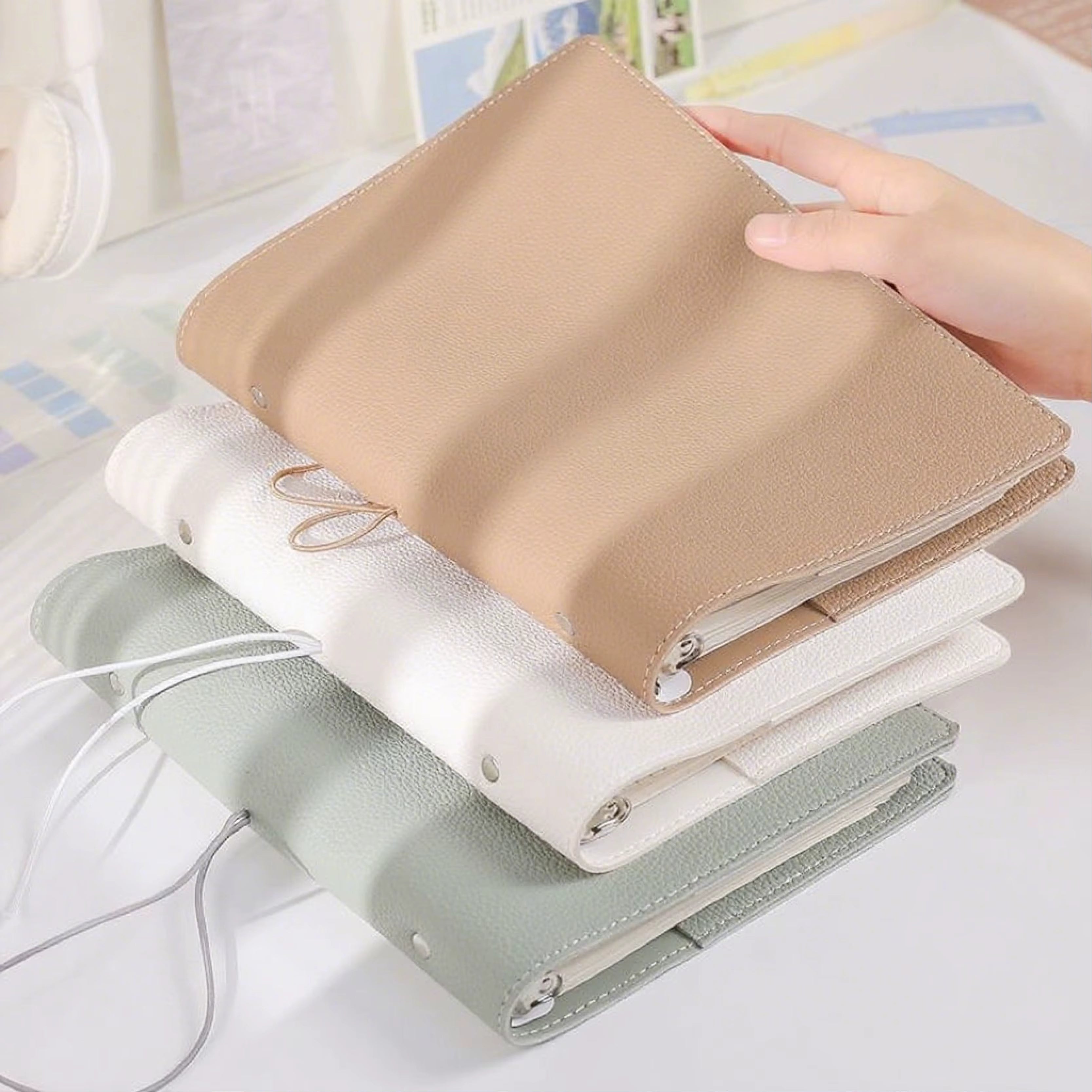 A5 kápa – Pastel, mjúkspjald með teygju