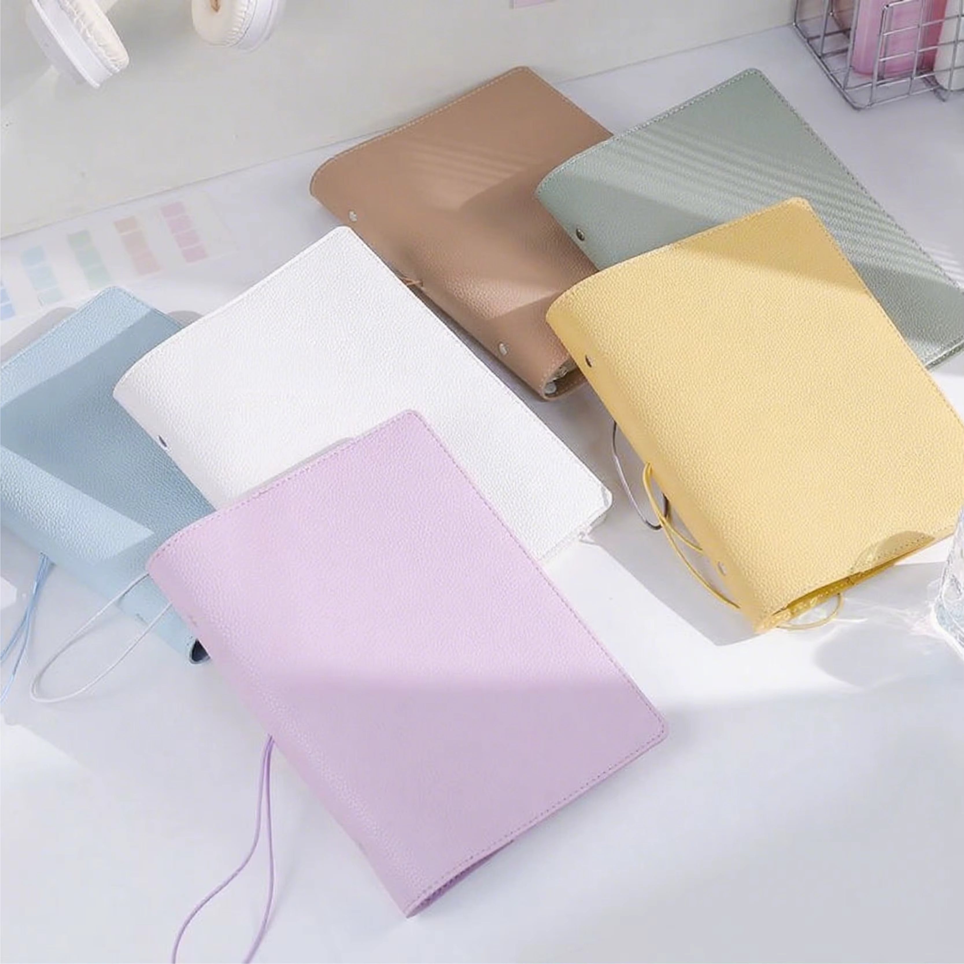 A5 kápa – Pastel, mjúkspjald með teygju