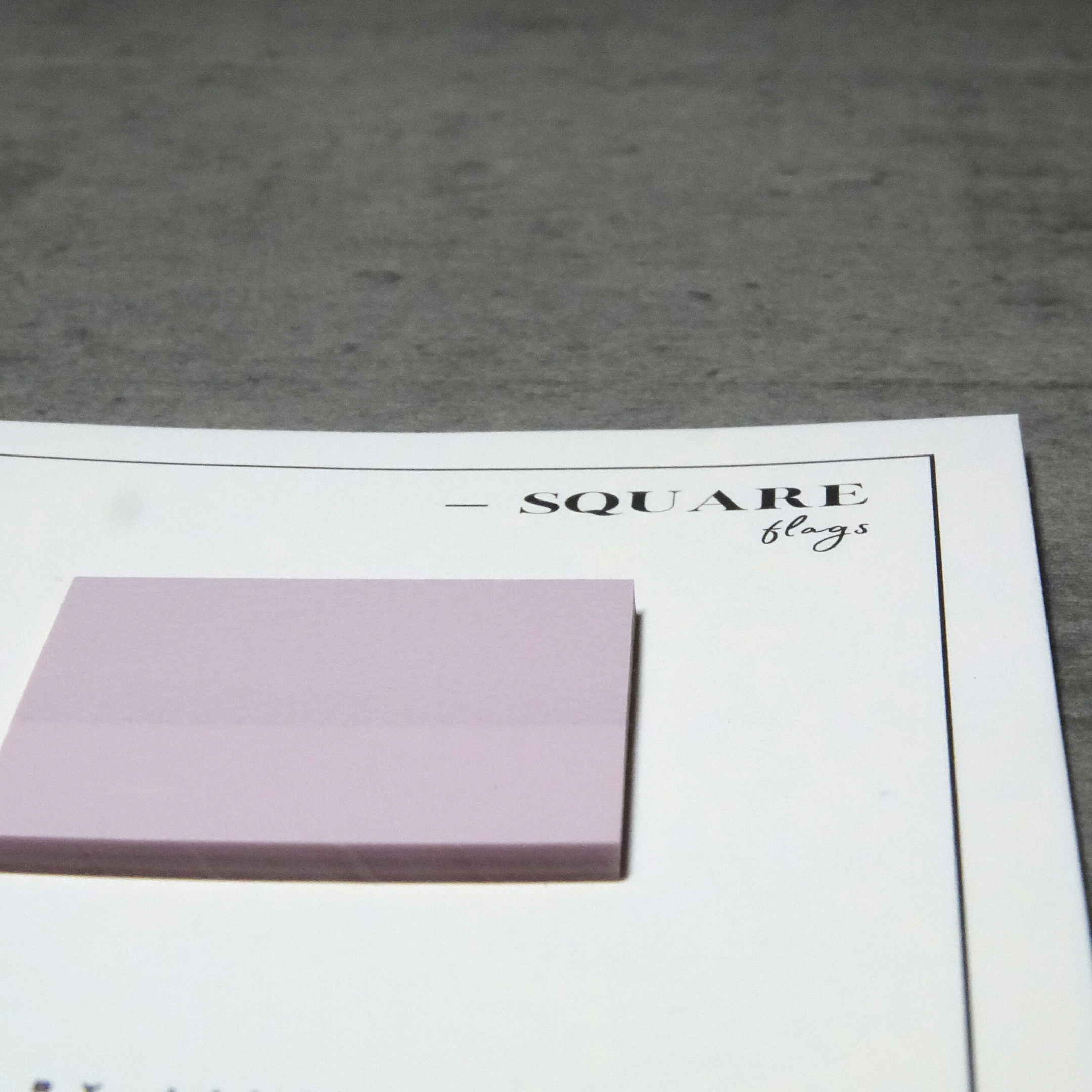 Transparent Square Flags