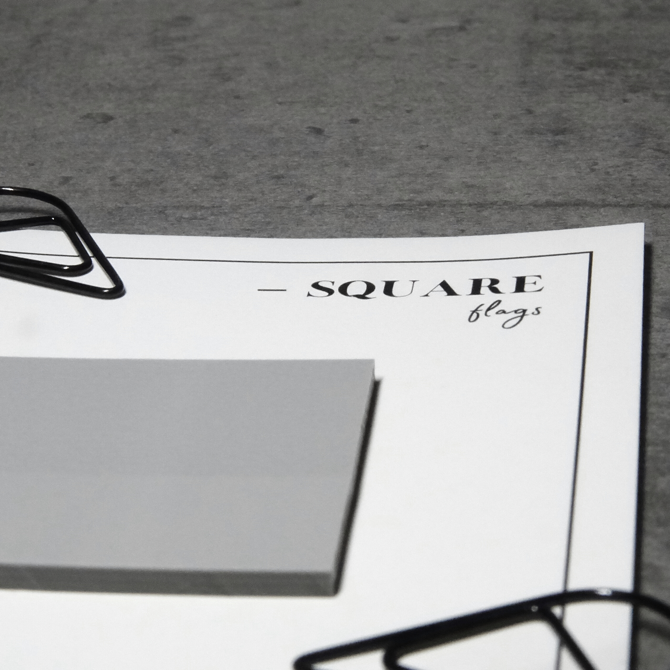 Transparent Square Flags