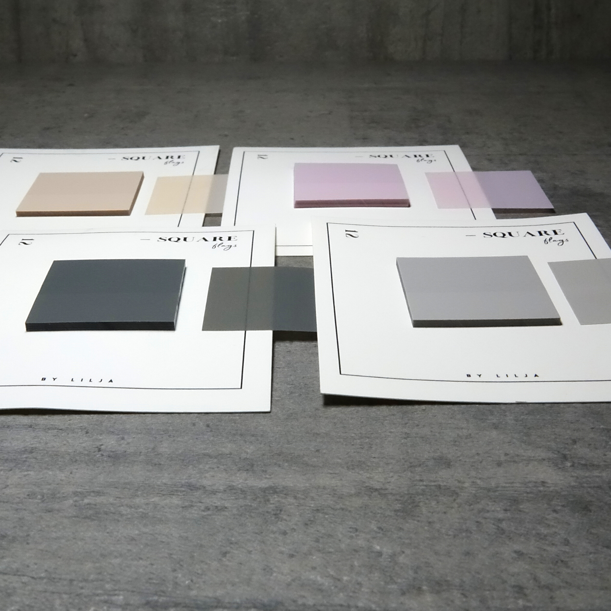 Transparent Square Flags