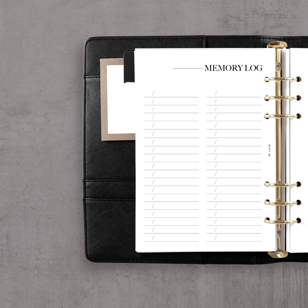 MEMORY LOG